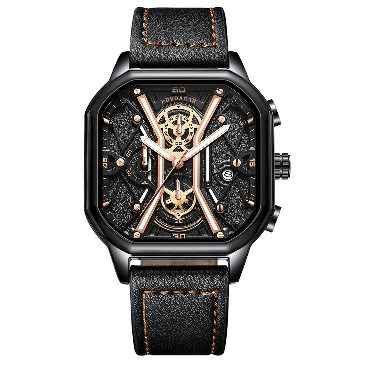 POEDAGAR 922 Quartz Chronograph Watch
